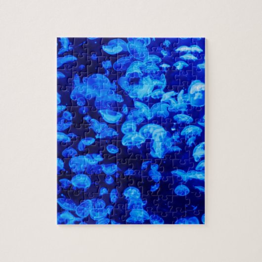 zwerm van kwallen legpuzzel (Verticaal)