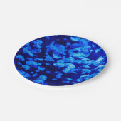 zwerm van kwallen papieren bordje (Gekanteld)