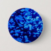 zwerm van kwallen ronde button 5,7 cm (Voorkant)