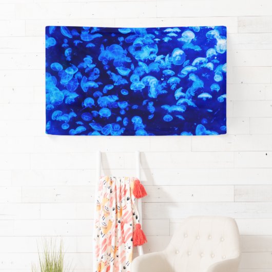 zwerm van kwallen spandoek (Insitu)