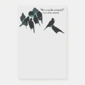 Zwerm zwarte vogels De Raven Post-it® Notes (Voorkant)