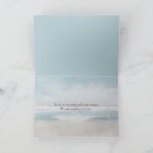 Zwerper en surf waterverf sympathie kaart (Binnen)