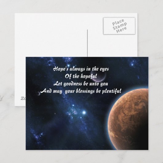 Zwerpers Briefkaart (Voorkant / Achterkant)