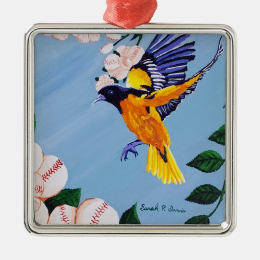 Zwervel van Camden Metalen Ornament (Voorkant)