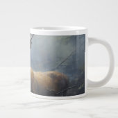 Zwerven in Natuur: Majestic Herten Grote Koffiekop (Rechts)