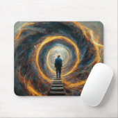 Zwerven Onverzekerd In Buitenruimte Heilig Onbeken Muismat (Met muis)