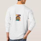 Zwerven over de aarde t-shirt (Achterkant)