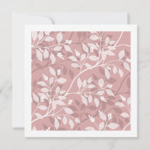 Zwervende Bladeren Elegante Blos Botanisch