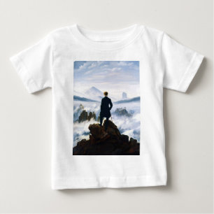 Zwerver boven de zee van nevel, Caspar D Friedrich