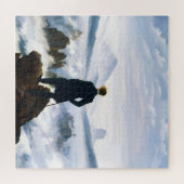 Zwerver boven de zee van nevel, Caspar D Friedrich Legpuzzel (Horizontaal)
