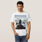 Zwerver boven het Zee van Mist: Shirten & Kleding T-shirt (Voorkant volledig)