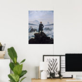 Zwerver boven zee van nevel – Friedrich Poster (Thuiskantoor)