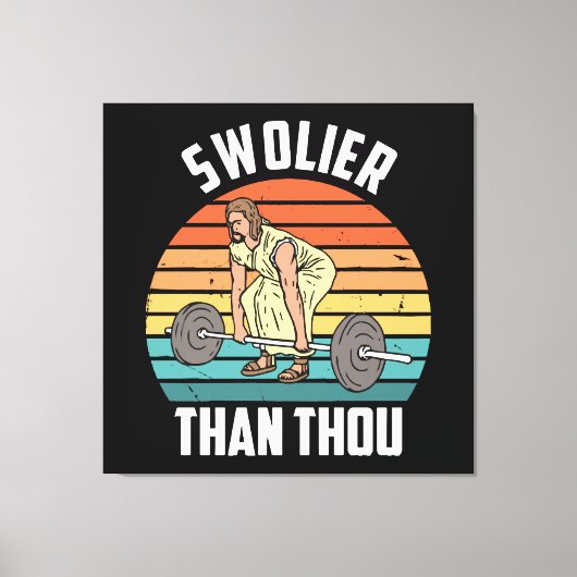 Zwerver dan Gij Canvas Afdruk (Voorkant)