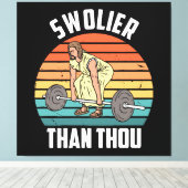 Zwerver dan Gij Canvas Afdruk (Insitu (Houten vloer))