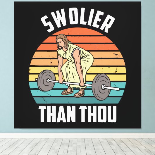 Zwerver dan Gij Canvas Afdruk (Insitu (Houten vloer))