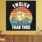 Zwerver dan Gij Canvas Afdruk (Insitu (Woonkamer))