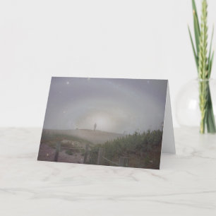 Zwerver die van de sterrenkijkerij - verder de kaart