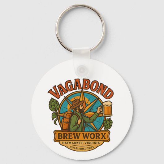 Zwerver Sleutelhanger (Voorkant)