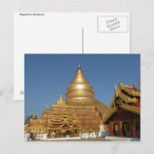Zweseetwand Pagoda Briefkaart (Voorkant / Achterkant)