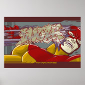 Zwesh, Graffiti Comic Poster (Voorkant)