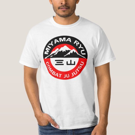 Zweten op de matten zwart-wit Logo T-shirt (Voorkant)
