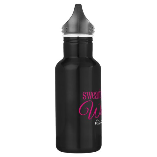 Zweten voor de bruid-to-be waterfles  (Links)