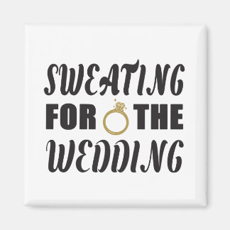 Zweten voor de bruiloft magneet