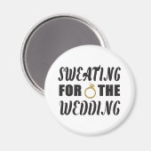 Zweten voor de bruiloft magneet (Voorkant / Achterkant)