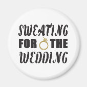 Zweten voor de bruiloft magneet (Voorkant)