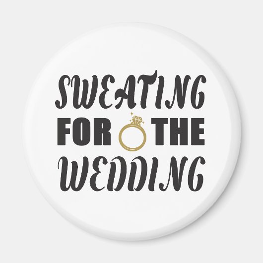 Zweten voor de bruiloft magneet (Voorkant)