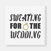Zweten voor de bruiloft magneet (Voorkant)
