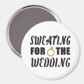 Zweten voor de bruiloft magneet (Voorkant / Achterkant)