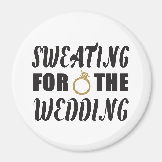 Zweten voor de bruiloft magneet (Voorkant)