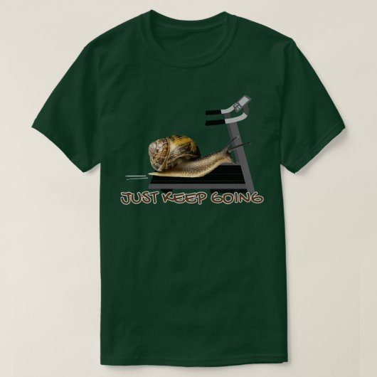 zweterige slak t-shirt (Design voorkant)