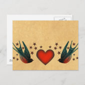 Zwets en sterren briefkaart (Voorkant / Achterkant)