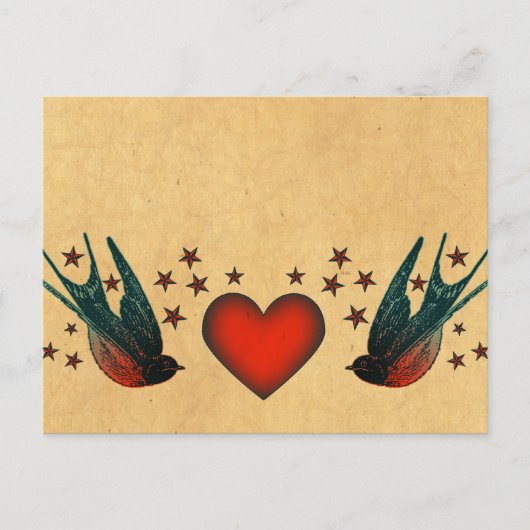 Zwets en sterren briefkaart (Voorkant)