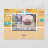 Zweven kitter briefkaart (Voorkant)