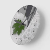 zwevend blad ronde klok (Hoek)