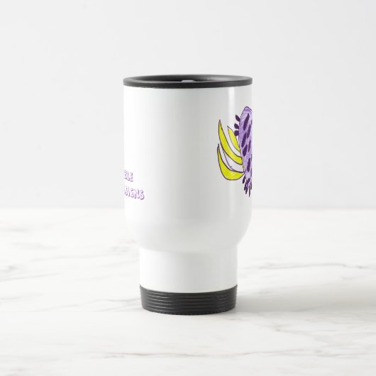 Zwevend hart reisbeker (Center)