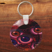 zwevend oogballon sleutelhanger (Voorkant)