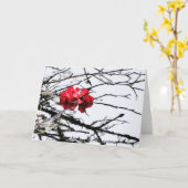 zwevend rood kaart (Gele Bloem)