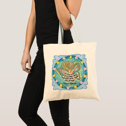 Zwevend Tote Bag (Voorkant (product))