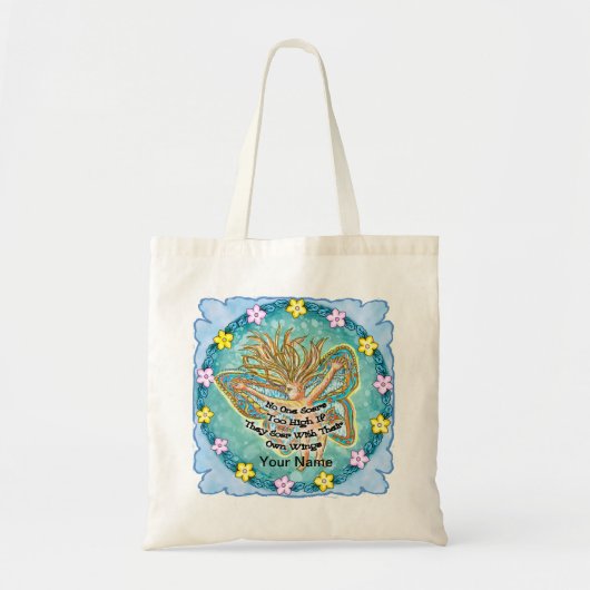 Zwevend Tote Bag (Voorkant)