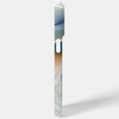 Zwevende, abstracte fantasie fractale kunst in bla Case-Mate iPhone case (Achterkant / Rechts)