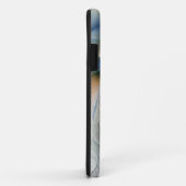 Zwevende, abstracte fantasie fractale kunst in bla Case-Mate iPhone case (Achterkant/rechts)