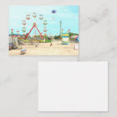 Zwevende Baby Briefkaart (Voorkant / Achterkant)