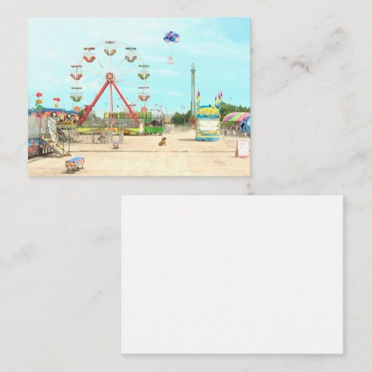 Zwevende Baby Briefkaart (Voorkant / Achterkant)