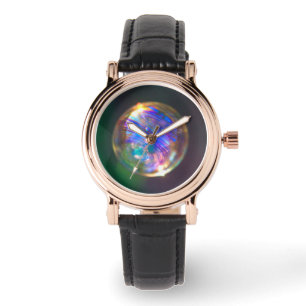 Zwevende bel reflectie horloge