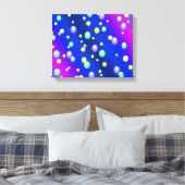 Zwevende Bellen Canvas Afdruk (Insitu (Slaapkamer))