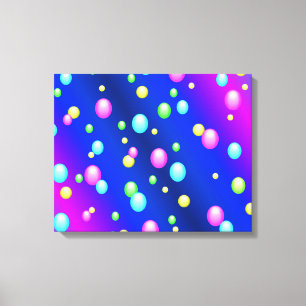 Zwevende Bellen Canvas Afdruk